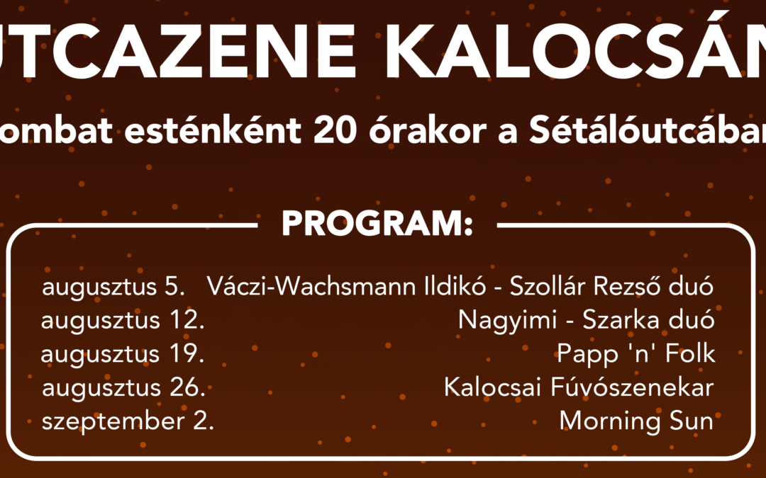 Utcazene Kalocsán